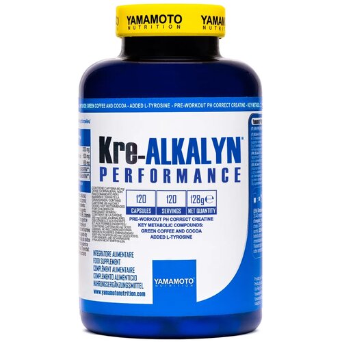 Yamamoto nutrition kre-alkalyn – snaga i izdržljivost 120 kapsula Cene