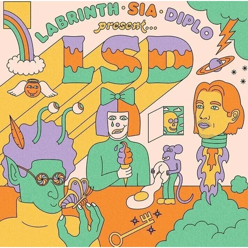 Lsd - Sia, Diplo and Labrinth (Sea Glass Coloured) (Anniversary Edition) (Reissue) (LP)