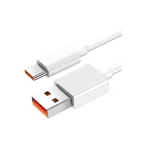 Xiaomi originalni podatkovni polnilni kabel B26260007 Type C 6A 1m - bel - bulk Slike