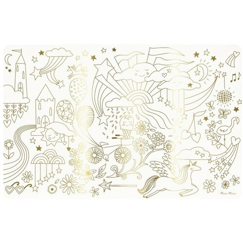 Meri Meri Papirnati pogrinjki v kompletu 8 ks 28x42.5 cm Happy Icons &amp;ndash; Slike