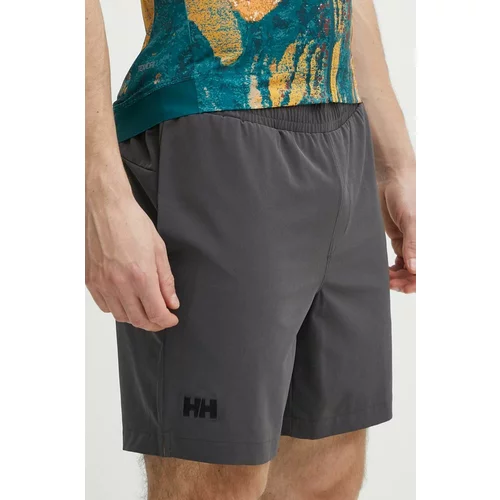 Helly Hansen Kratke outdoor hlače Roam boja: siva