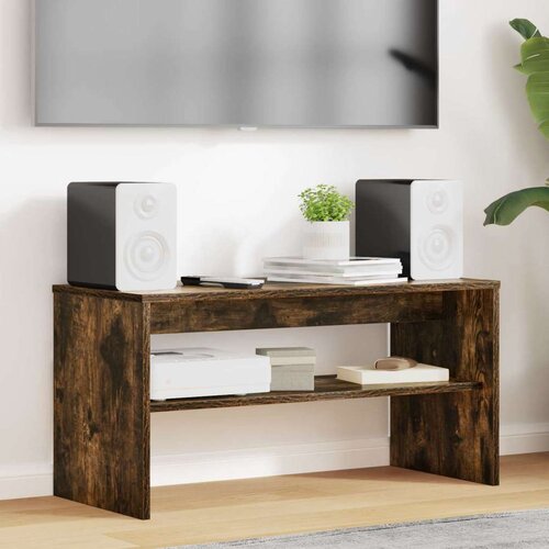 TV omarica Dimljeni oreh 80 x 35 x 40 cm Konstruiran les, (5000137186) Cene