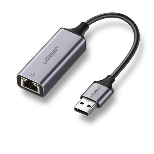 Ugreen USB 3.0 Gigabit Ethernet Adapter mrežna kartica siv - box Slike