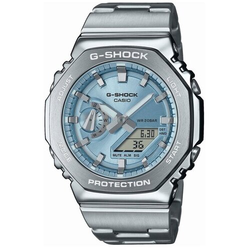 G-shock Ročna ura Octagon GM-2110D-2AER Srebrna Slike