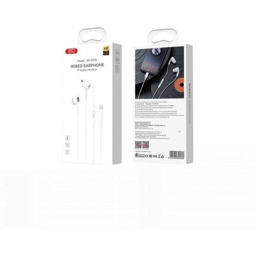 XO Slu&amp;scaron;alice EP76 Lighting White Slike