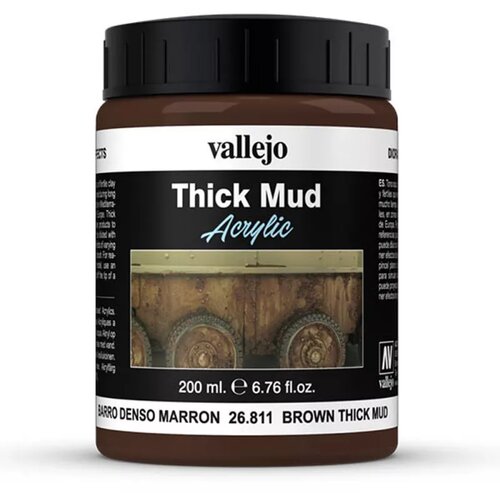 Vallejo brown thick mud Cene