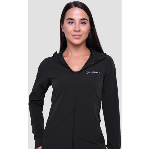 GymBeam Ženska jakna za trčanje Pulse Black Slike