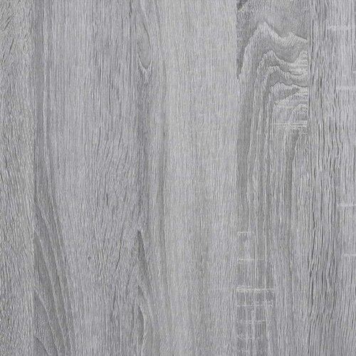 vidaXL klubska mizica siva sonoma 91x91x40 cm inženirski les Cene