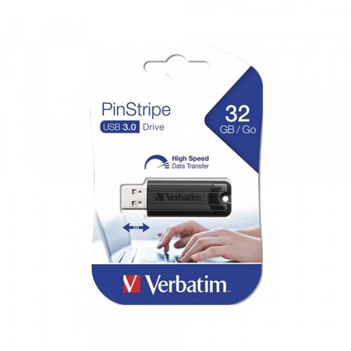 Verbatim Flash USB 32GB 3.0 PinStripe Cene