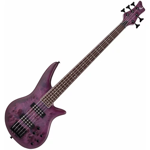 Jackson X Series Spectra Bass SBXP V IL Transparent Purple Burst