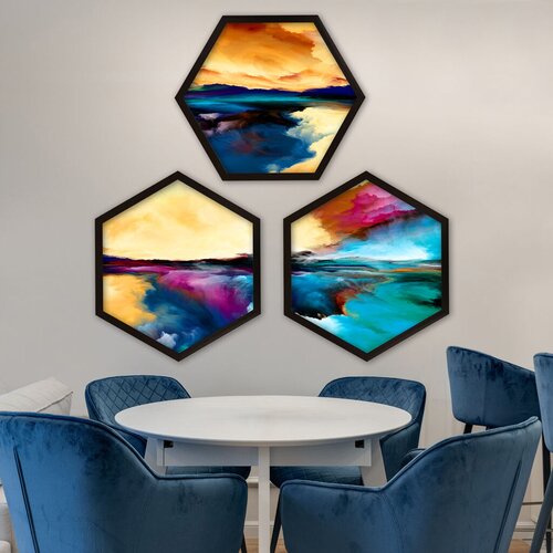 Wallity uramljena slika 6GEN1027048810, 35x35 cm, 3 dela Cene