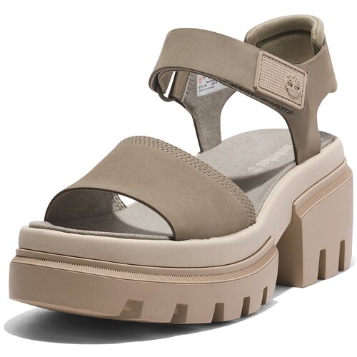 Timberland Sandali s pa&amp;scaron;čki temno bež Slike