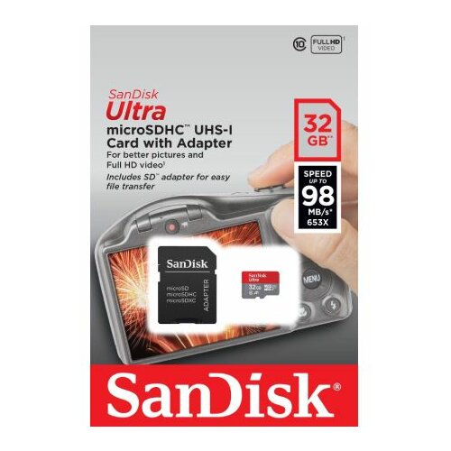 Sandisk SDSQUAR032GGN6IA/6 memorijska kartica Slike