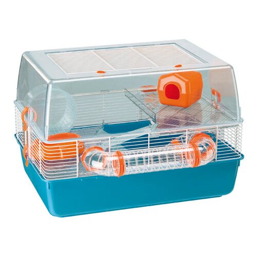 Ferplast kletka za hrčke Mini Duna Fun, opremljena &ndash; 55x 47 x 37,5 cm Cene