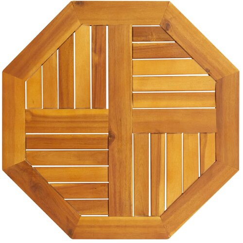 Stolna ploča 80x80x2,2 cm od masivnog drva bagrema Slike