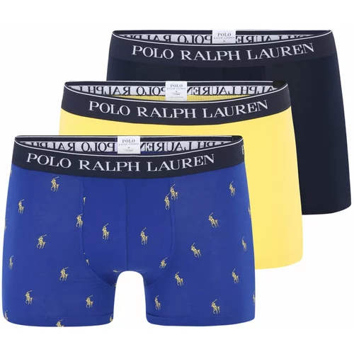 Polo Ralph Lauren bokserice 'Classic' mornarsko plava / crno plava / žuta / bijela