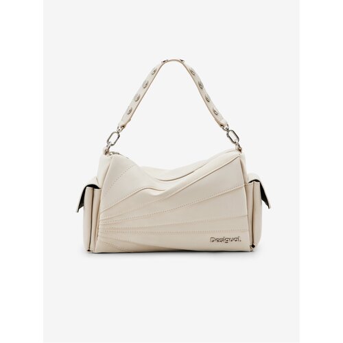 Desigual Women's cream handbag Machina Habana - Women Cene
