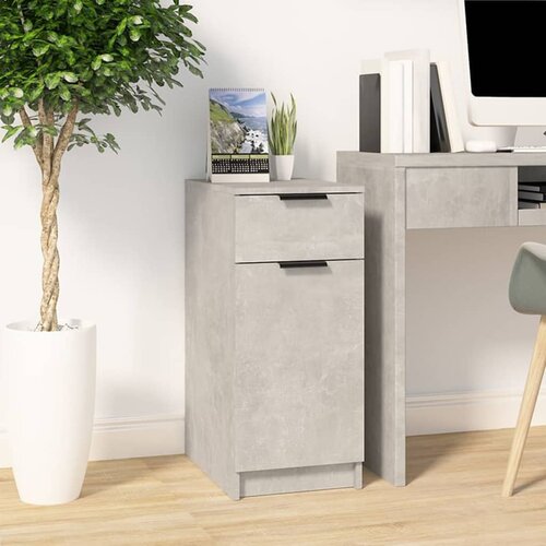 vidaXL Ormarić za radni stol sivi 33,5 x 50 x 75 cm konstruirano drvo Cijene