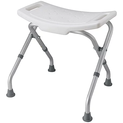 CAREOSAN stolac za kadu (Podešavanje po visini: 47,5 cm - 51,5 cm, Opteretivost: 110 kg, Bijele boje)