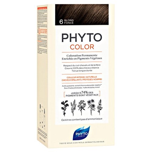 Phyto Set Farba za kosu boja+aktivator, 6 blond fonce Slike