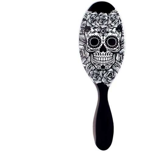 Wet Brush Sugar Skull Black&amp;amp;White Četka za kosu Slike