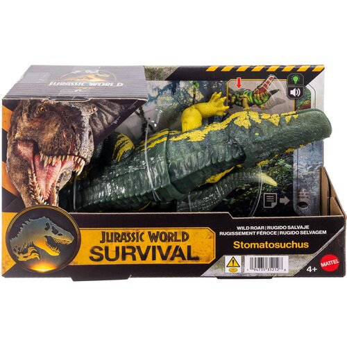 Mattel Jurassic World: napadalni dinozaver Stomatosuchus z zvokom in svetlobo &ndash; Cene