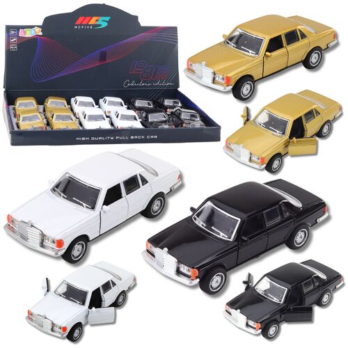 Classic Car Metal Motorized Lights Sounds Opening Doors Mix Slike