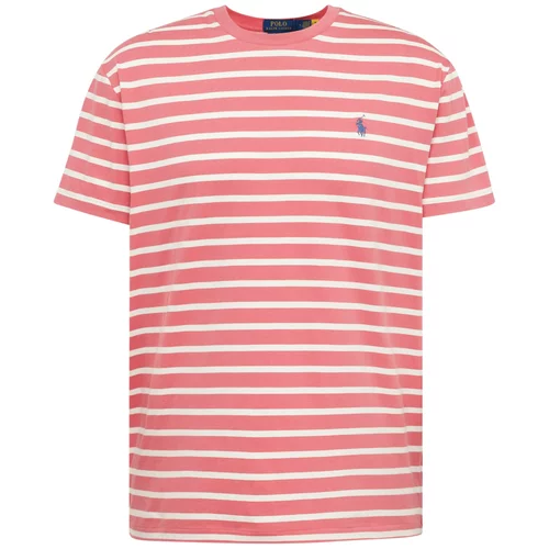 Polo Ralph Lauren Majica mornarsko plava / roza / bijela