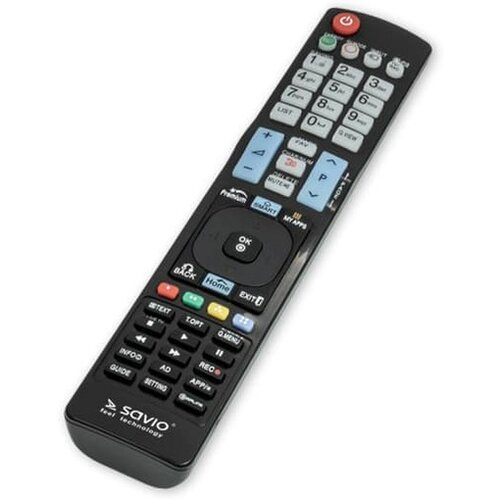 Savio RC-11 remote control IR Wireless TV Press buttons Cene