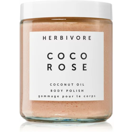Herbivore Coco Rose piling za telo 226 g