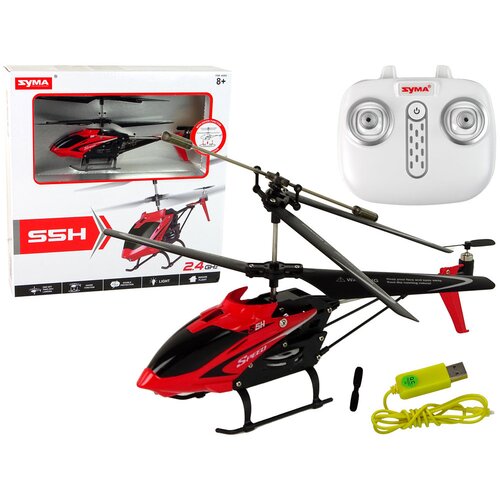  Helikopter na daljinsko upravljanje S5H SYMA 2.4G - rdeča Cene