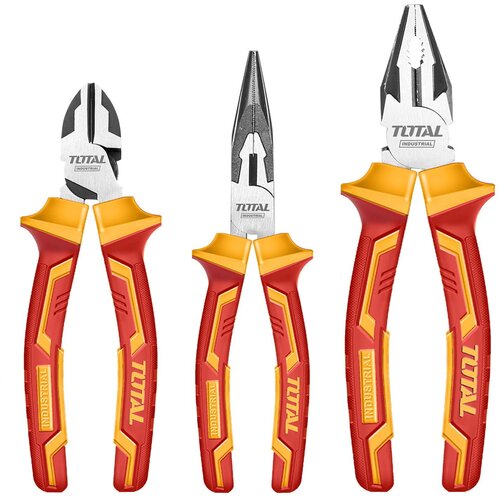 Total 3-delni set izolirane klešče/ industrial Cene