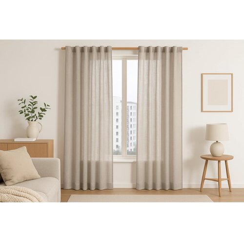 Restilo Bež zavjesa 140x250 cm Valeta &amp;ndash; Slike