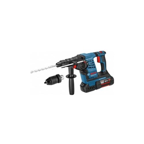 Bosch akumulatorski elektro-pneumatski čekić / bušilica GBH 36 V-LI Plus sa 2x4,0 Ah Li-Ion baterijama u L-Boxx koferu (0611906002) Cene