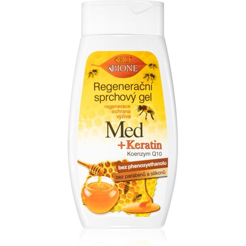 Bione Cosmetics Honey + Q10 regenerirajući gel za tu&amp;scaron;iranje 260 ml Slike