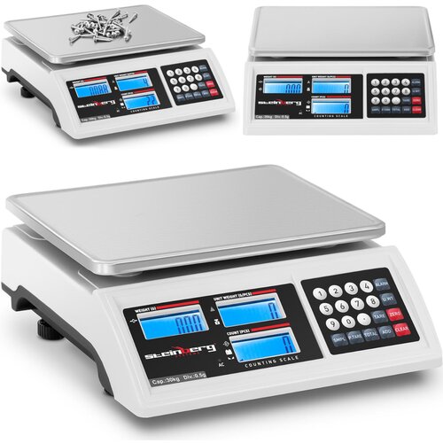 Steinberg Systems Trgovinska tehtnica, števec LCD RS232 30000 g / 0,5 g, (21505505) Cene