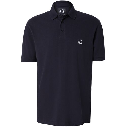 Armani Exchange Majica mornarsko plava / bijela Cijene