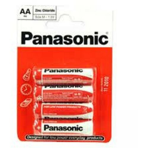 Panasonic baterije R6RZ4BP - 4×AA EU Zinc Carbon Cene