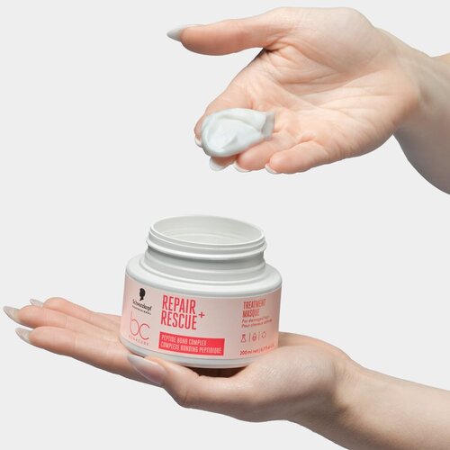 Schwarzkopf Professional BC Bonacure Repair Rescue+ intenzivna hranilna maska za po&amp;scaron;kodovane lase 200 ml Slike