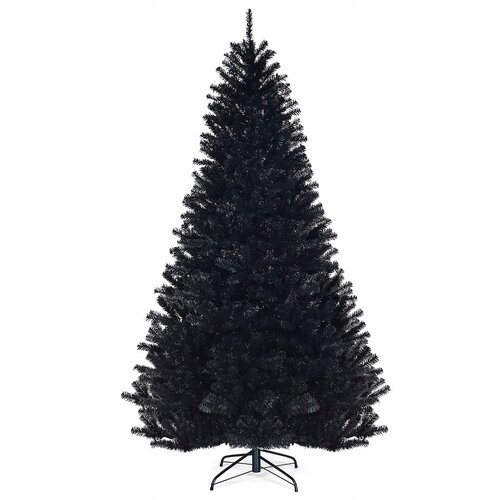 Costway UMETNO BOŽIČNO DREVO ČRNO HALLOWEEN 225CM, (5000038688) Cene
