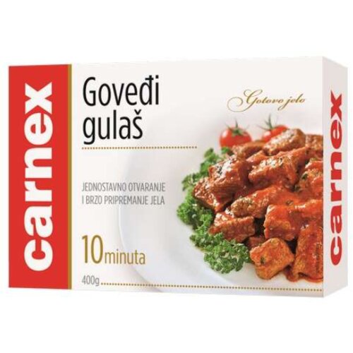 Carnex Gula&amp;scaron; goveđi, 400g Slike
