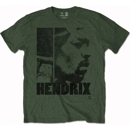 Jimi Hendrix Košulja Let Me Live S Khaki Green