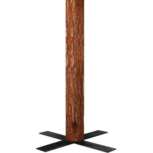  Usko božićno drvce s pravim drvom i &amp;scaron;i&amp;scaron;kama zeleno 150 cm PVC Slike