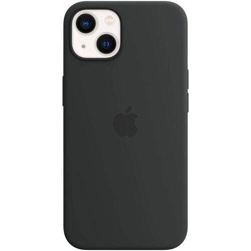 Apple iphone 14 silicone case sa magsafe-om - midnight Cene