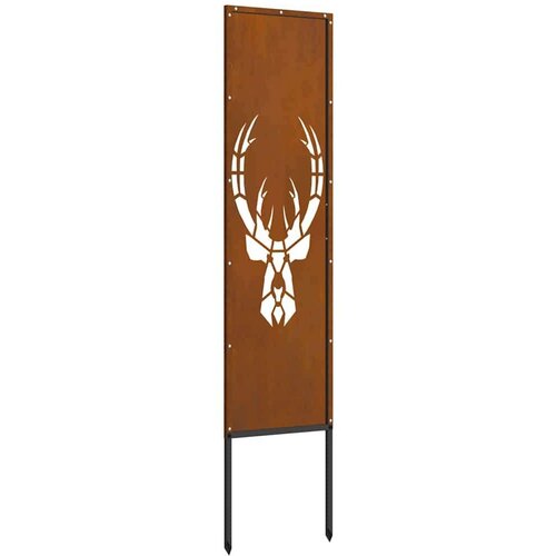 VidaXL Dekorativna ploča za vrt Rđa 32 x 140 cm Slike