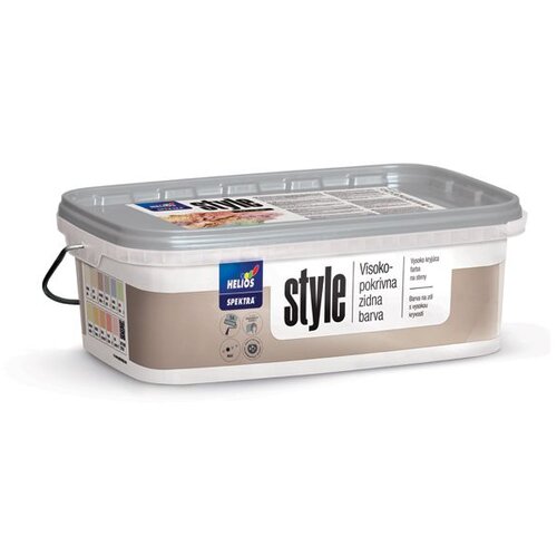 Helios Spektra PRIPRAVLJENA BARVA STYLE 03 ROMANTIC COFFEE 2.5 L Slike