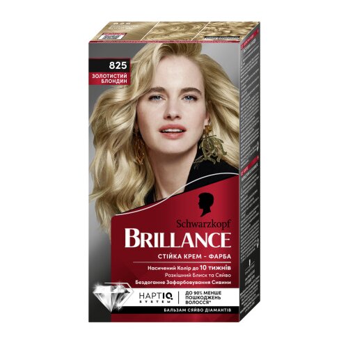 Schwarzkopf Brillance barva za lase - Intensive Color Cream - 825 Beige Blond Cene