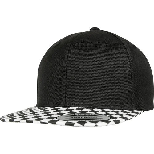 Flexfit Checkerboard Snapback Black/White