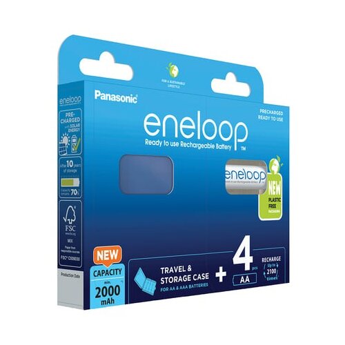 Panasonic eneloop baterija aa, 4 kom sa pvc kutijom Cijene