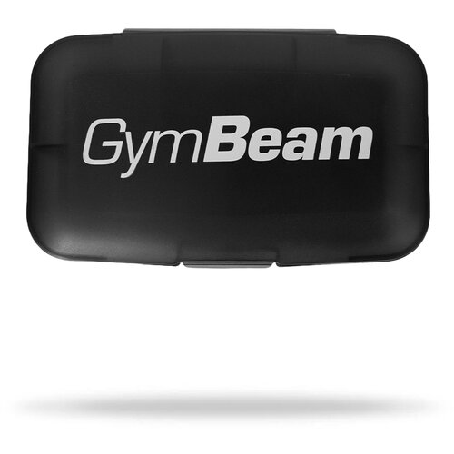 GymBeam Daily PillBox Black Cene